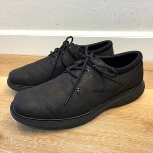 Merrell Men's World Vue Lace Casual Black Leather Shoes Size US13 UK12.5 EU48